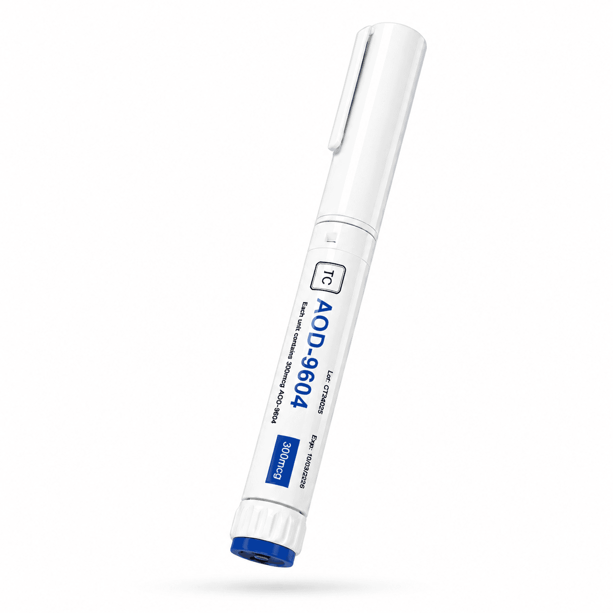 Timechain research vial, AOD-9604
