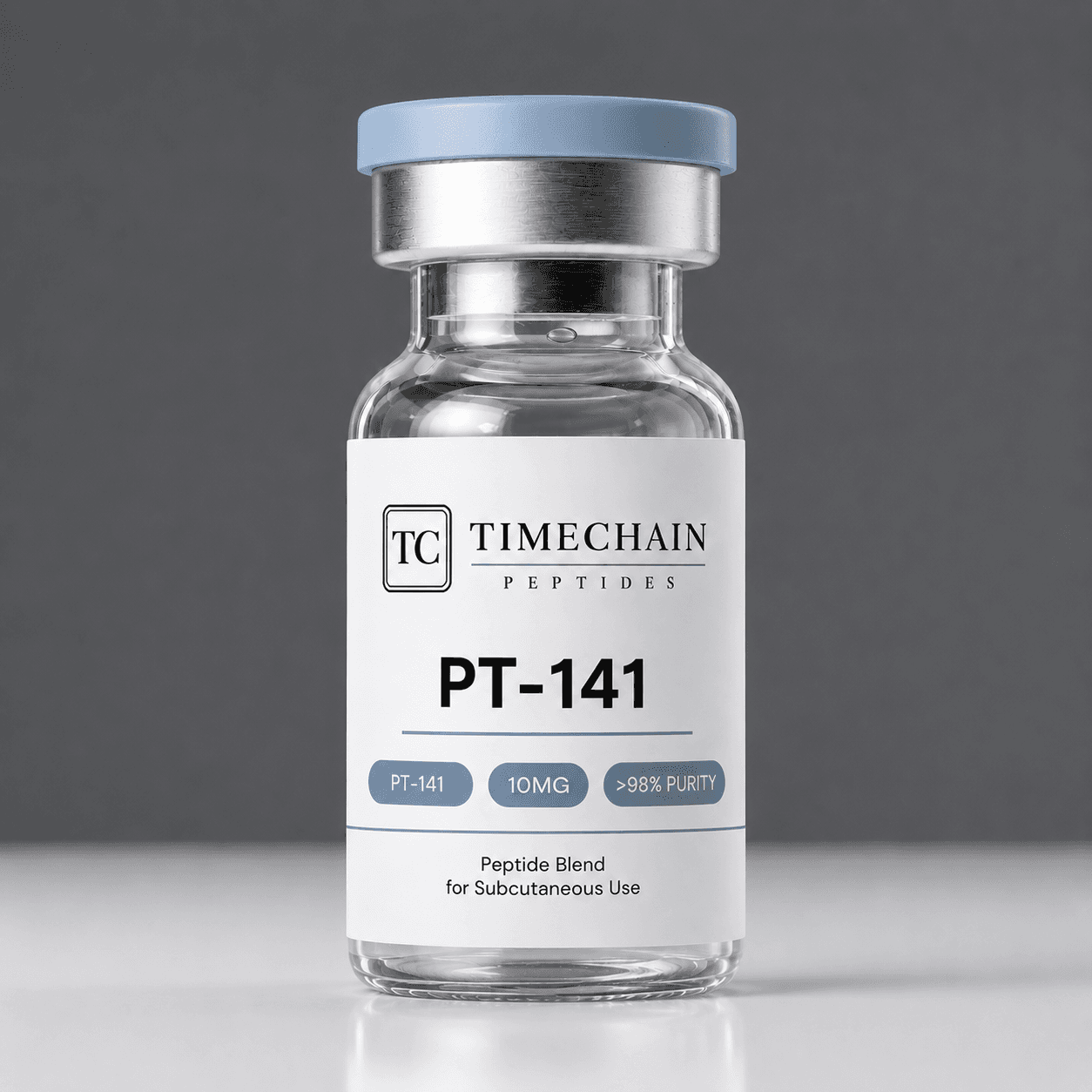 Timechain research vial, PT-141