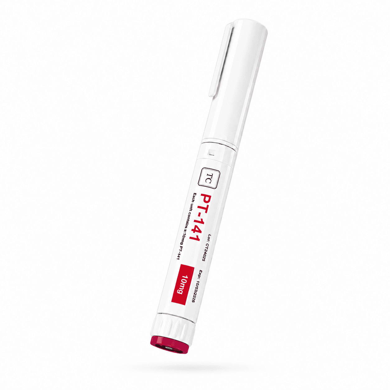 Timechain research vial, PT-141